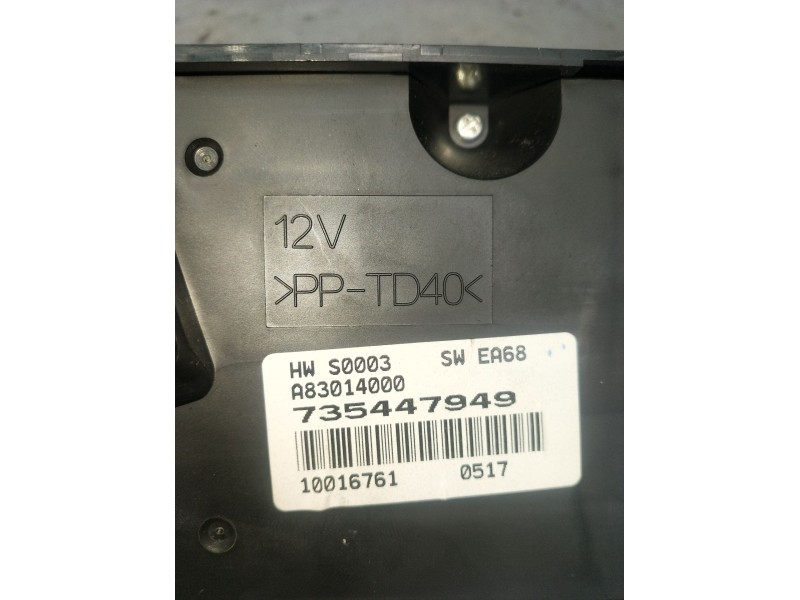 Recambio de mando calefaccion / aire acondicionado para fiat grande punto (199_) 1.4 16v (199bxg1b, 199axg1b) referencia OEM IAM