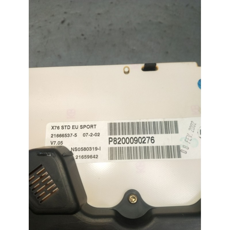 Recambio de cuadro instrumentos para renault kangoo (kc0/1_) 1.9 dci 4x4 (kc0v) referencia OEM IAM P8200090276 216665375 NS05803