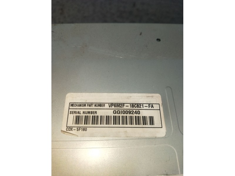 Recambio de sistema audio / radio cd para ford mondeo iv (ba7) 2.0 tdci referencia OEM IAM VP6M2F18C821FA GGI009240 2007