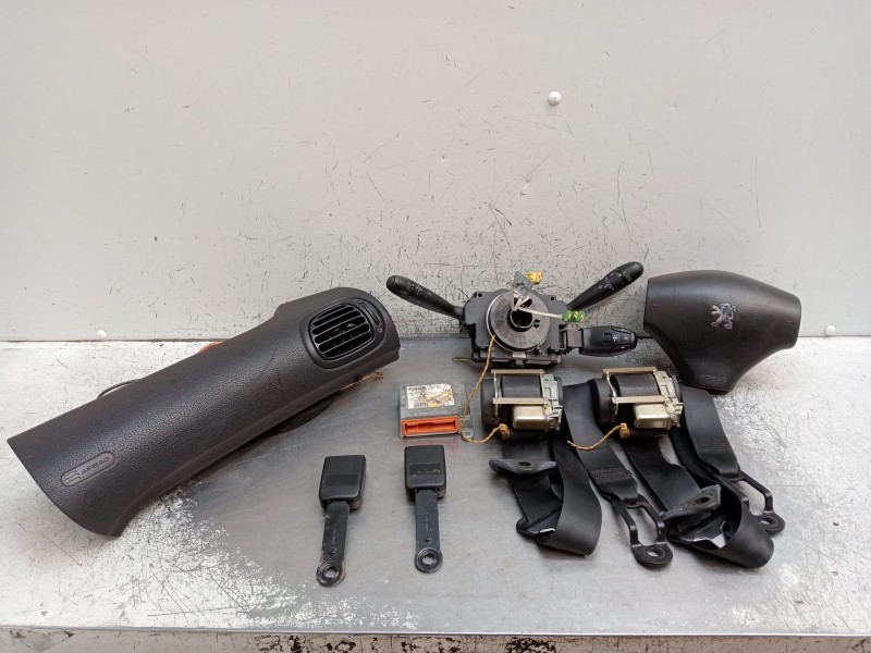 Recambio de kit airbag para peugeot 206 sw (2e/k) 2.0 hdi referencia OEM IAM 602327300 9652275980 2002