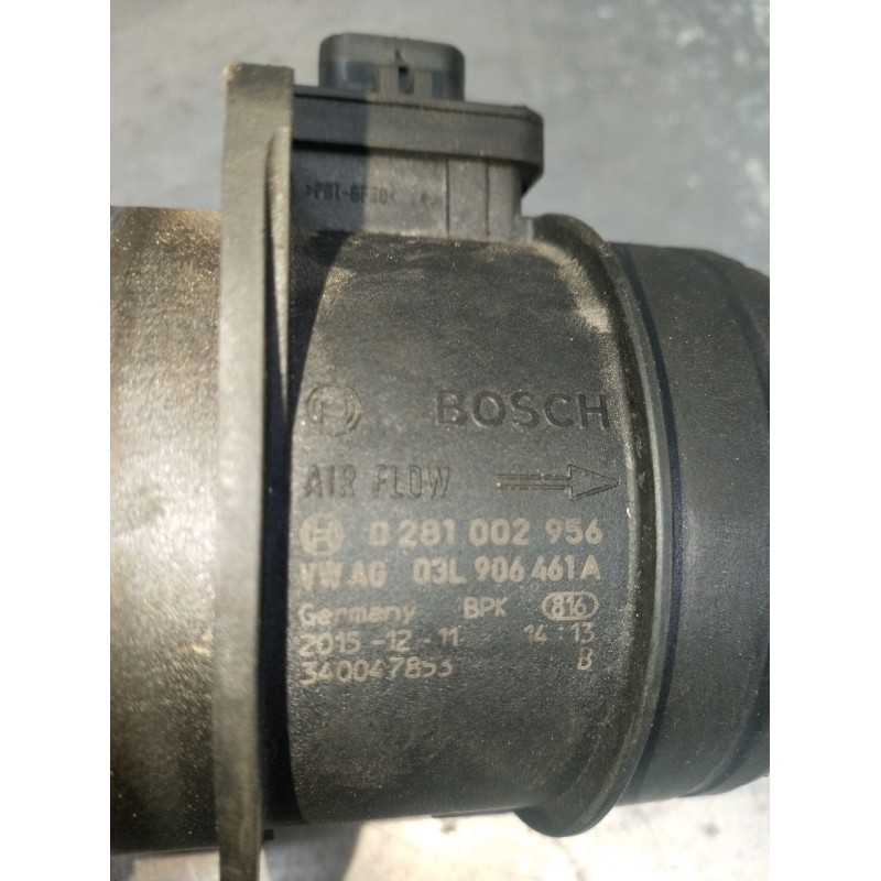 Recambio de caudalimetro para volkswagen caddy iv furgoneta/monovolumen (saa, sah) 2.0 tdi referencia OEM IAM 0281002956 03L9064