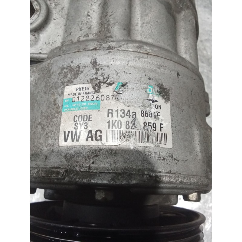 Recambio de compresor aire acondicionado para audi a3 (8p1) 2.0 tdi 16v referencia OEM IAM   