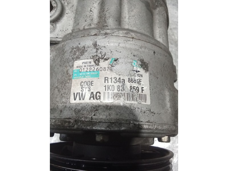 Recambio de compresor aire acondicionado para audi a3 (8p1) 2.0 tdi 16v referencia OEM IAM   
