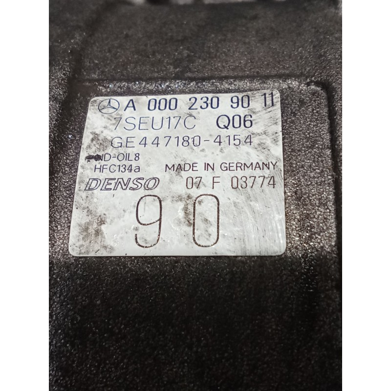 Recambio de compresor aire acondicionado para mercedes-benz clase e (w211) e 270 cdi (211.016) referencia OEM IAM   