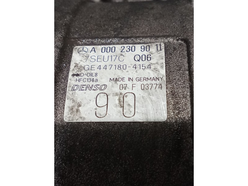 Recambio de compresor aire acondicionado para mercedes-benz clase e (w211) e 270 cdi (211.016) referencia OEM IAM   