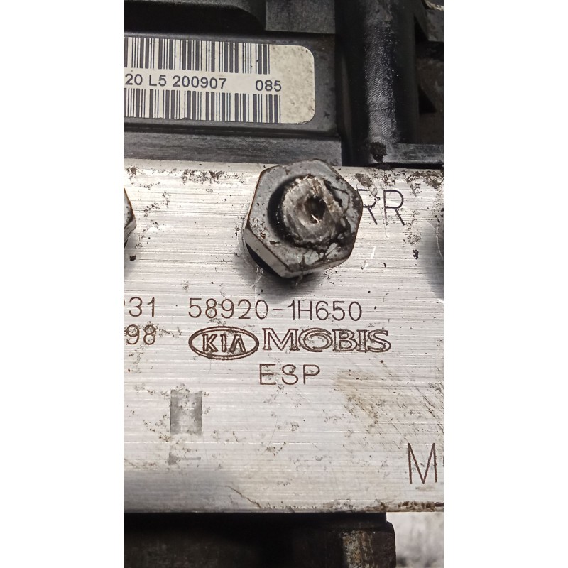 Recambio de abs para kia cee´d hatchback (ed) 1.6 crdi 115 referencia OEM IAM 0265950938 0265230231 589201H650