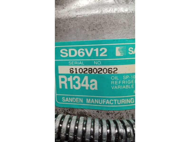 Recambio de compresor aire acondicionado para peugeot 206 hatchback (2a/c) 1.6 i referencia OEM IAM 6102802062 1412F 98