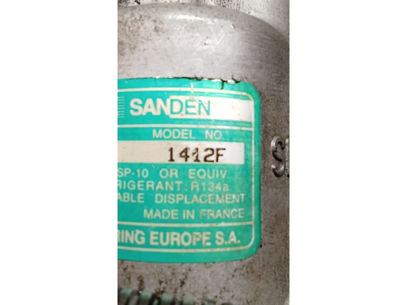 Recambio de compresor aire acondicionado para peugeot 206 hatchback (2a/c) 1.6 i referencia OEM IAM 6102802062 1412F 98