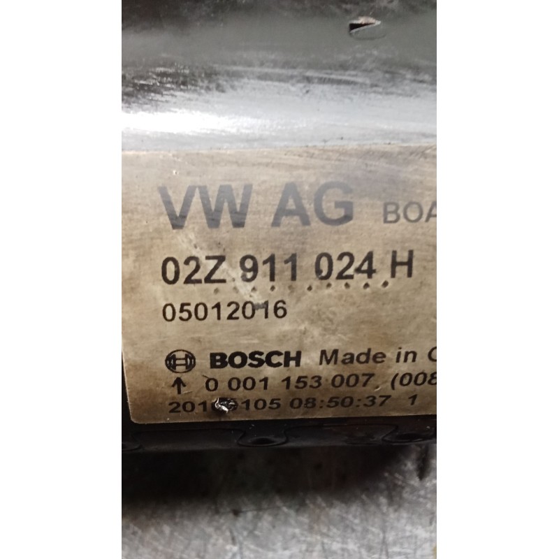 Recambio de motor arranque para volkswagen caddy iv furgoneta/monovolumen (saa, sah) 2.0 tdi referencia OEM IAM 02Z911024H 00011