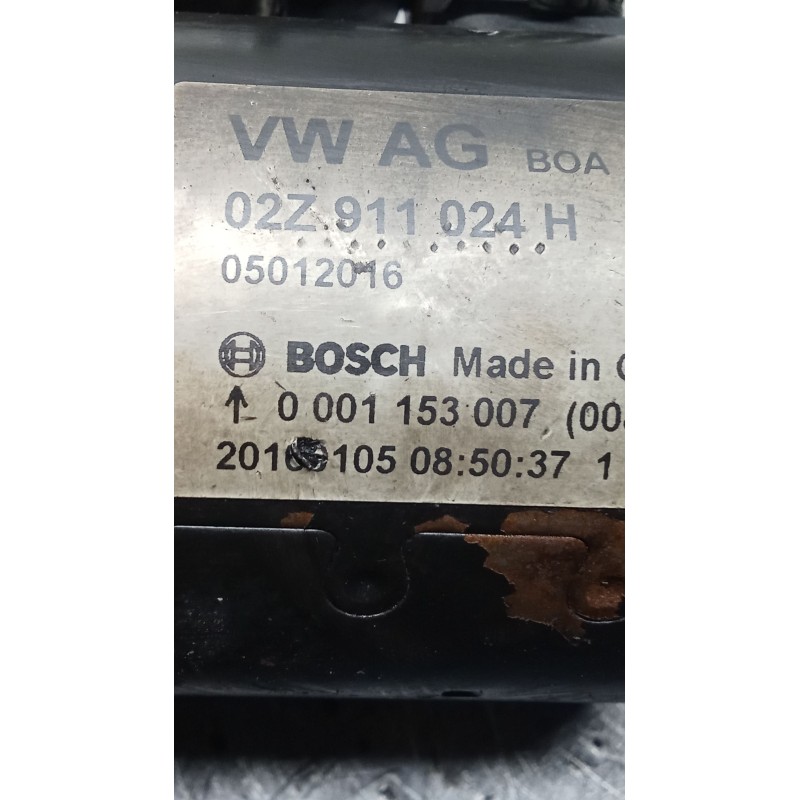 Recambio de motor arranque para volkswagen caddy iv furgoneta/monovolumen (saa, sah) 2.0 tdi referencia OEM IAM 02Z911024H 00011