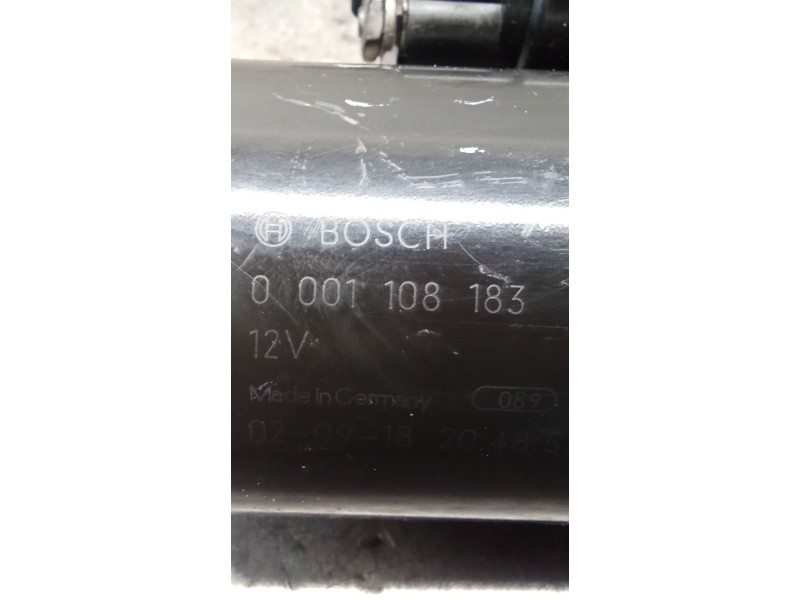 Recambio de motor arranque para peugeot 206 sw (2e/k) 2.0 hdi referencia OEM IAM 0001108183  