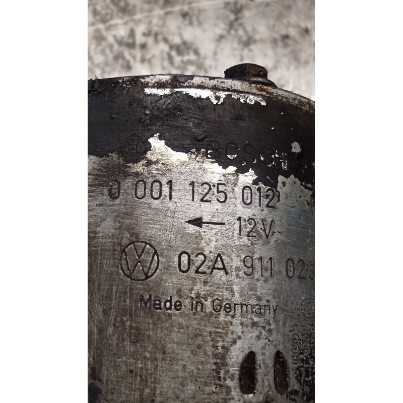 Recambio de motor arranque para seat ibiza ii (6k1) 1.9 tdi referencia OEM IAM 02A911023R 0001125012 