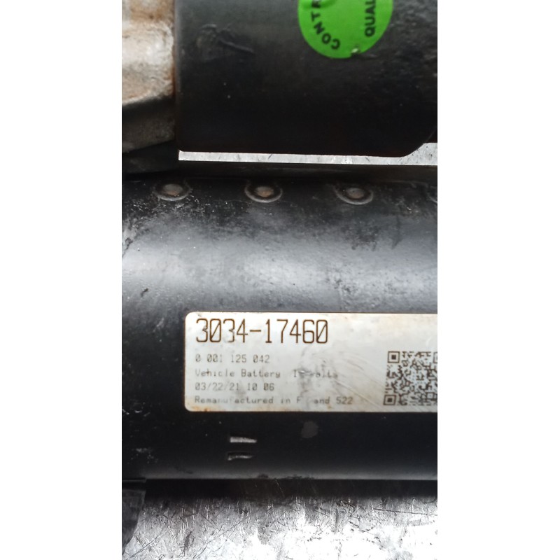 Recambio de motor arranque para seat toledo i (1l2) 1.9 tdi referencia OEM IAM 3034174660  