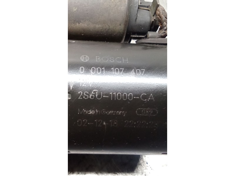 Recambio de motor arranque para ford fiesta v (jh_, jd_) 1.6 16v referencia OEM IAM 000110747 2S6U11000CA 