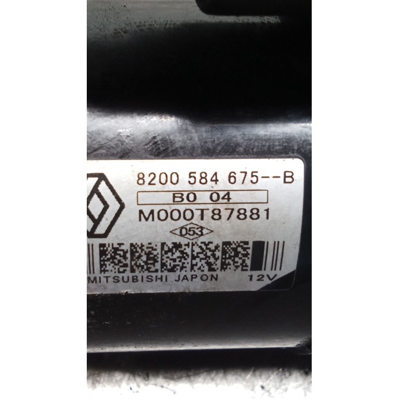 Recambio de motor arranque para nissan qashqai i (j10, nj10) 1.5 dci referencia OEM IAM 8200584675B M000T87881 07