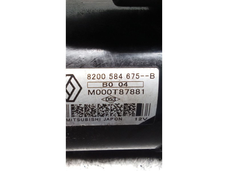 Recambio de motor arranque para nissan qashqai i (j10, nj10) 1.5 dci referencia OEM IAM 8200584675B M000T87881 07