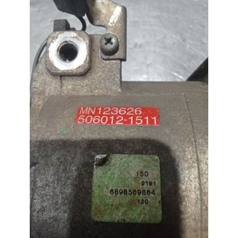 Recambio de compresor aire acondicionado para mitsubishi l200 / triton (ka_t, kb_t) 2.5 di-d 4wd (kb4t) referencia OEM IAM MN123