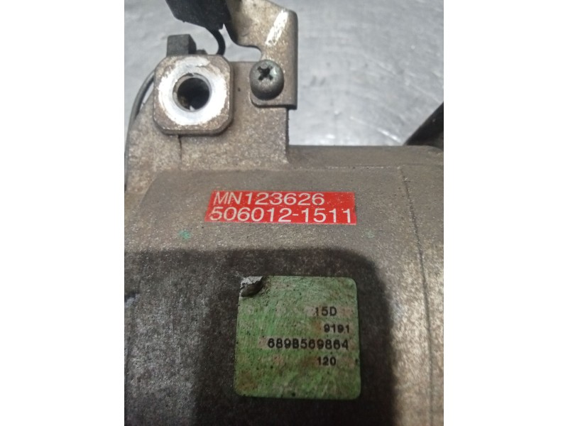 Recambio de compresor aire acondicionado para mitsubishi l200 / triton (ka_t, kb_t) 2.5 di-d 4wd (kb4t) referencia OEM IAM MN123