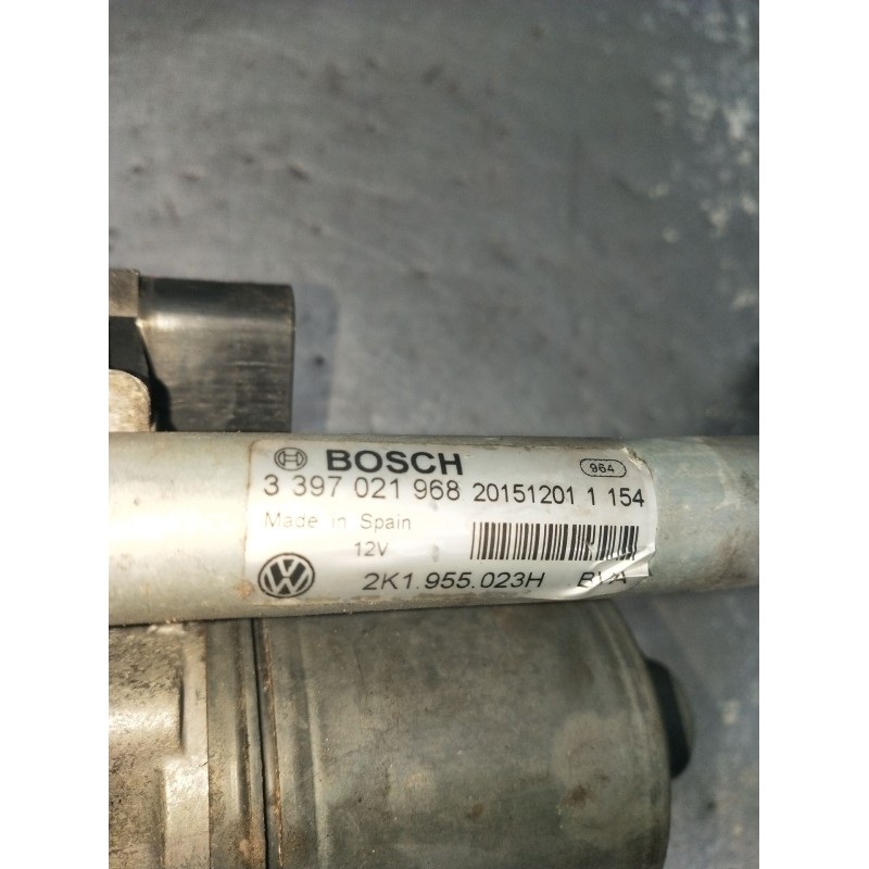 Recambio de motor limpia delantero para volkswagen caddy iv furgoneta/monovolumen (saa, sah) 2.0 tdi referencia OEM IAM 2K195502