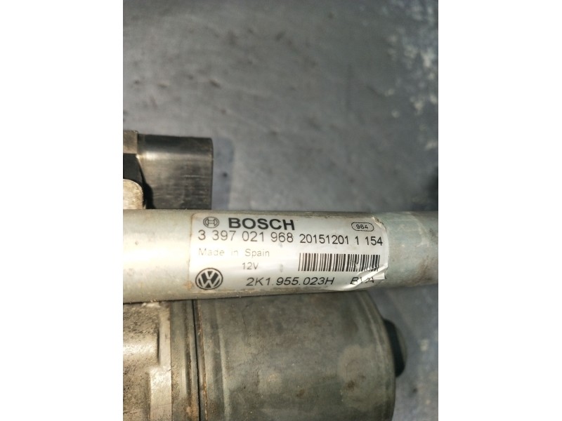 Recambio de motor limpia delantero para volkswagen caddy iv furgoneta/monovolumen (saa, sah) 2.0 tdi referencia OEM IAM 2K195502