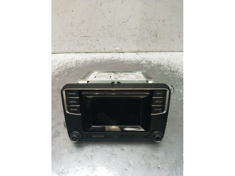 Recambio de sistema audio / radio cd para volkswagen caddy iv furgoneta/monovolumen (saa, sah) 2.0 tdi referencia OEM IAM 1K8035