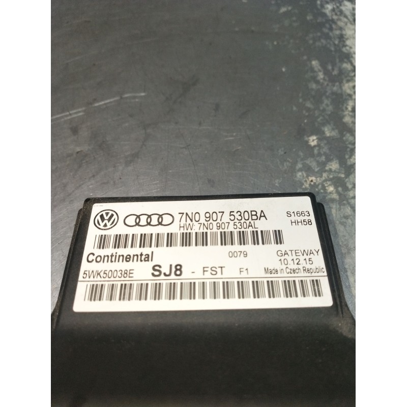 Recambio de modulo electronico para volkswagen caddy iv furgoneta/monovolumen (saa, sah) 2.0 tdi referencia OEM IAM 7N0907530BA 