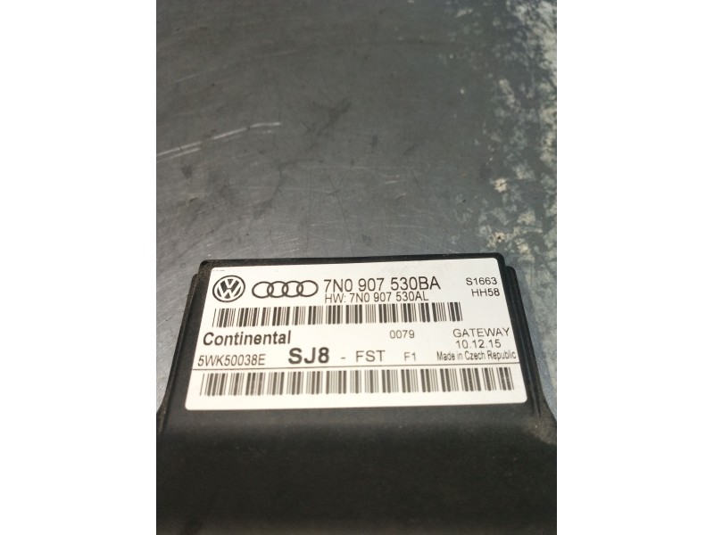 Recambio de modulo electronico para volkswagen caddy iv furgoneta/monovolumen (saa, sah) 2.0 tdi referencia OEM IAM 7N0907530BA 