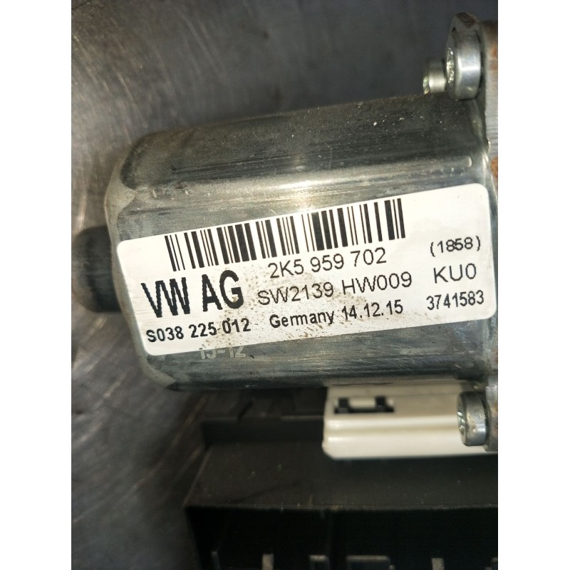 Recambio de elevalunas delantero derecho para volkswagen caddy iv furgoneta/monovolumen (saa, sah) 2.0 tdi referencia OEM IAM 5K