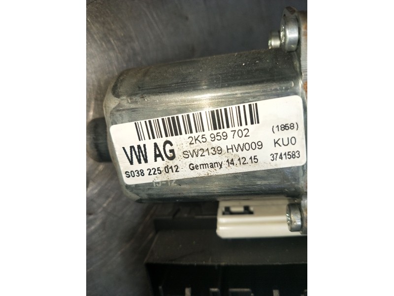 Recambio de elevalunas delantero derecho para volkswagen caddy iv furgoneta/monovolumen (saa, sah) 2.0 tdi referencia OEM IAM 5K