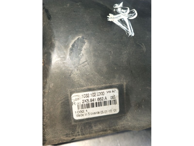 Recambio de faro antiniebla derecho para volkswagen caddy iv furgoneta/monovolumen (saa, sah) 2.0 tdi referencia OEM IAM 2K59416