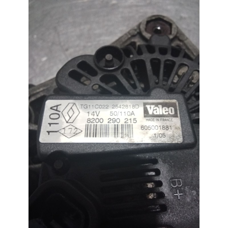Recambio de alternador para renault megane ii coupé-cabriolet (em0/1_) 1.9 dci referencia OEM IAM 8200293215 2542818D 03