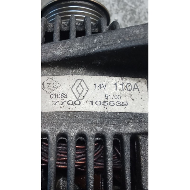 Recambio de alternador para renault clio ii (bb_, cb_) 1.9 d (b/cb0j) referencia OEM IAM 7700105539 110A 98