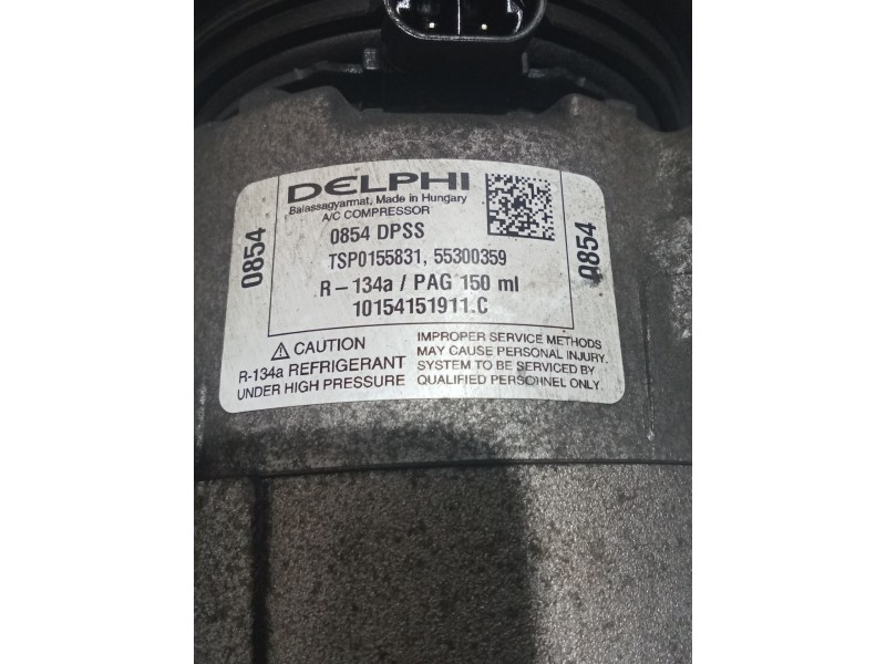 Recambio de compresor aire acondicionado para nissan almera ii hatchback (n16) 1.5 dci referencia OEM IAM 0854DPSS 55300359 02