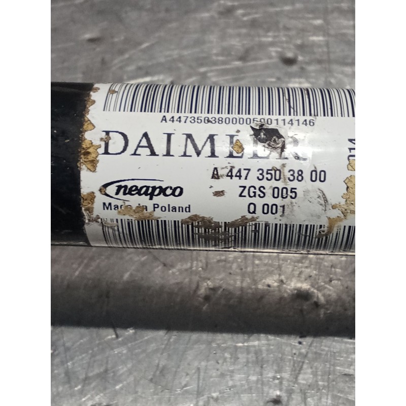 Recambio de transmision trasera izquierda para mercedes-benz clase v (w447) v 200 cdi / d (447.811, 447.813, 447.815) referencia