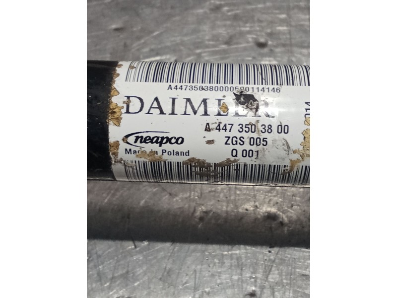 Recambio de transmision trasera izquierda para mercedes-benz clase v (w447) v 200 cdi / d (447.811, 447.813, 447.815) referencia