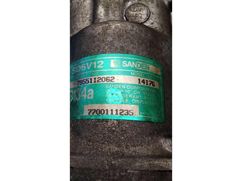 Recambio de compresor aire acondicionado para renault clio ii (bb_, cb_) 1.9 d (b/cb0j) referencia OEM IAM 7700111235 1417G 98