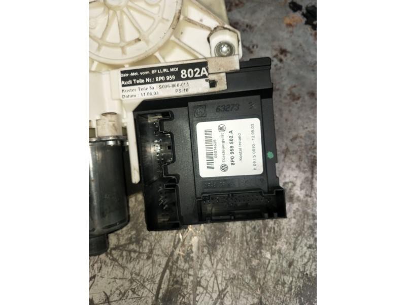Recambio de elevalunas delantero derecho para audi a3 (8p1) 2.0 tdi 16v referencia OEM IAM 8P0959802A 3P 2004
