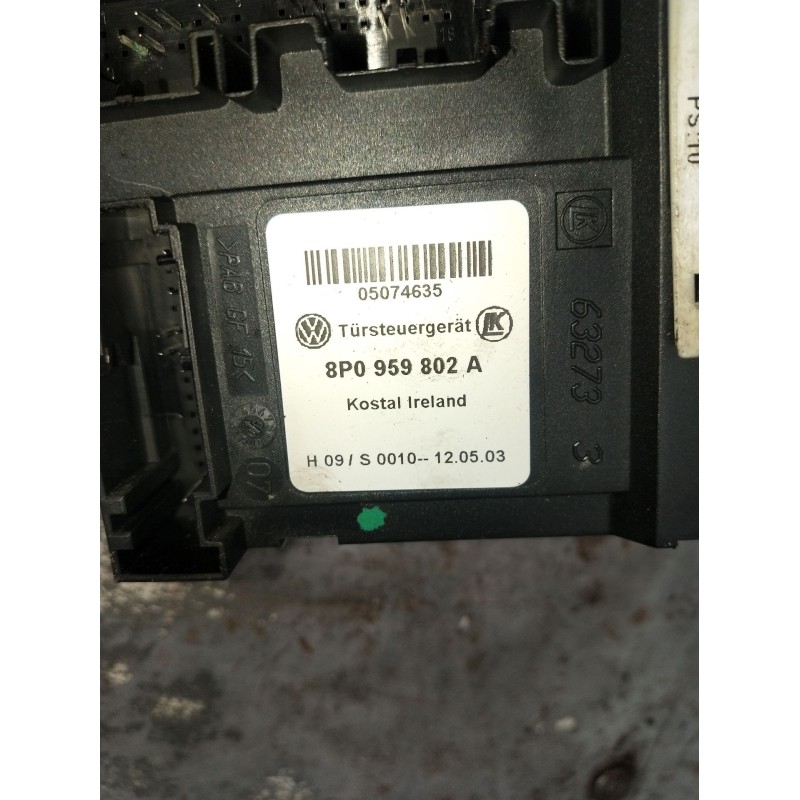 Recambio de elevalunas delantero derecho para audi a3 (8p1) 2.0 tdi 16v referencia OEM IAM 8P0959802A 3P 2004