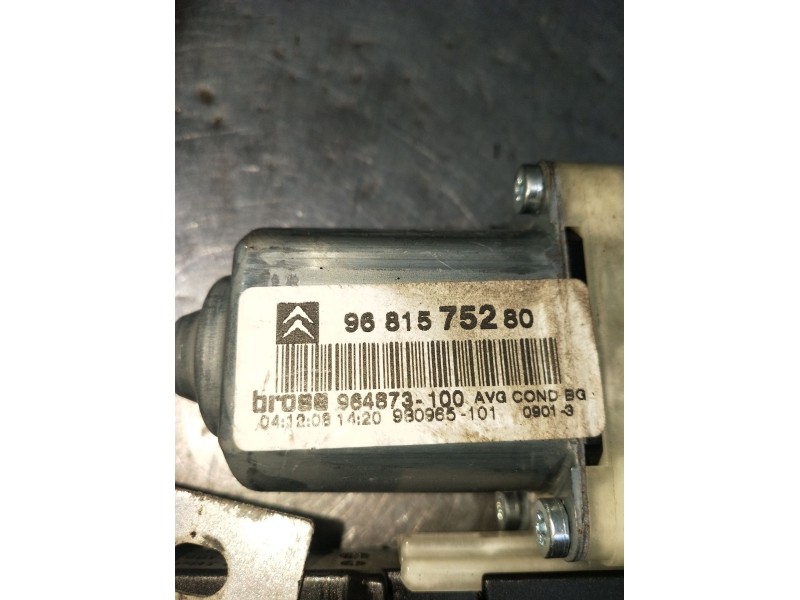 Recambio de elevalunas delantero izquierdo para citroën c4 i (lc_) 1.6 vti 120 referencia OEM IAM 9681575280 5P 2006