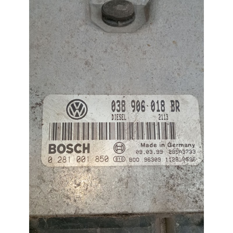 Recambio de centralita motor uce para skoda octavia i (1u2) 1.9 tdi referencia OEM IAM 60281001850 038906018BR 28SA3733 1997