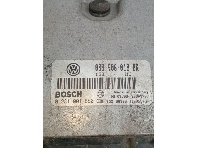 Recambio de centralita motor uce para skoda octavia i (1u2) 1.9 tdi referencia OEM IAM 60281001850 038906018BR 28SA3733 1997