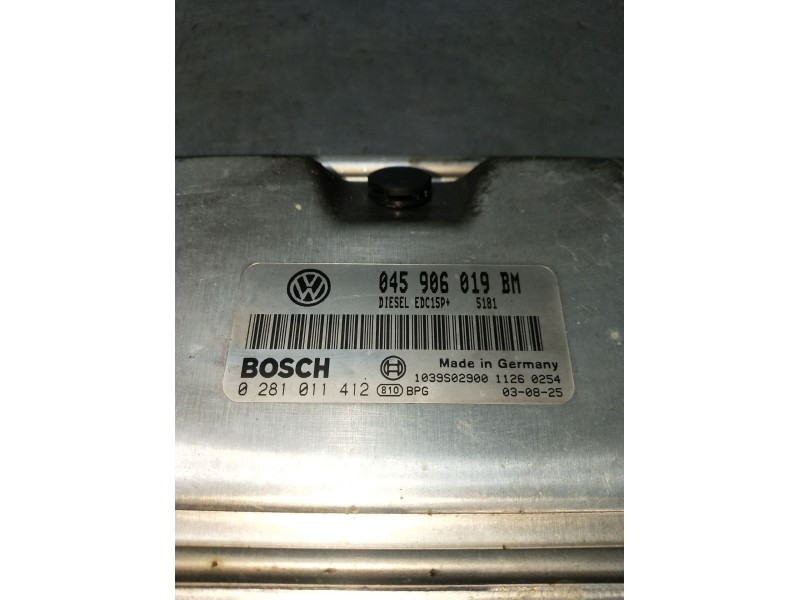 Recambio de centralita motor uce para skoda fabia i (6y2) 1.4 tdi referencia OEM IAM 0281011412 045906BM EDC15P5181 