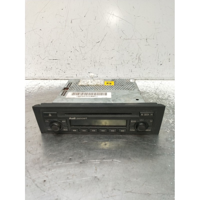 Recambio de sistema audio / radio cd para audi a3 (8p1) 2.0 tdi 16v referencia OEM IAM 8P0035186C 9184408351 2004