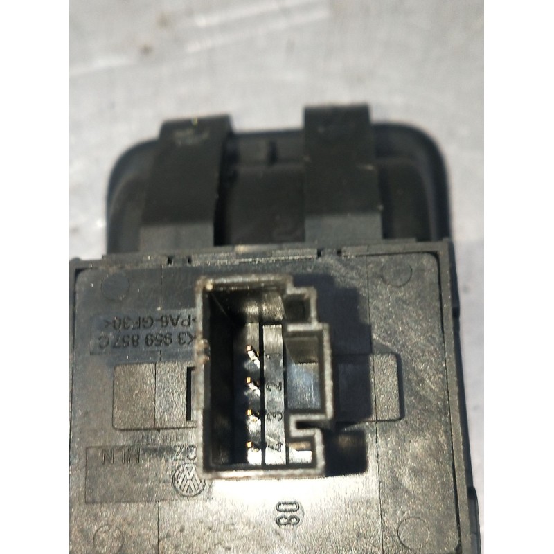 Recambio de mando elevalunas delantero izquierdo para volkswagen caddy iv furgoneta/monovolumen (saa, sah) 2.0 tdi referencia OE