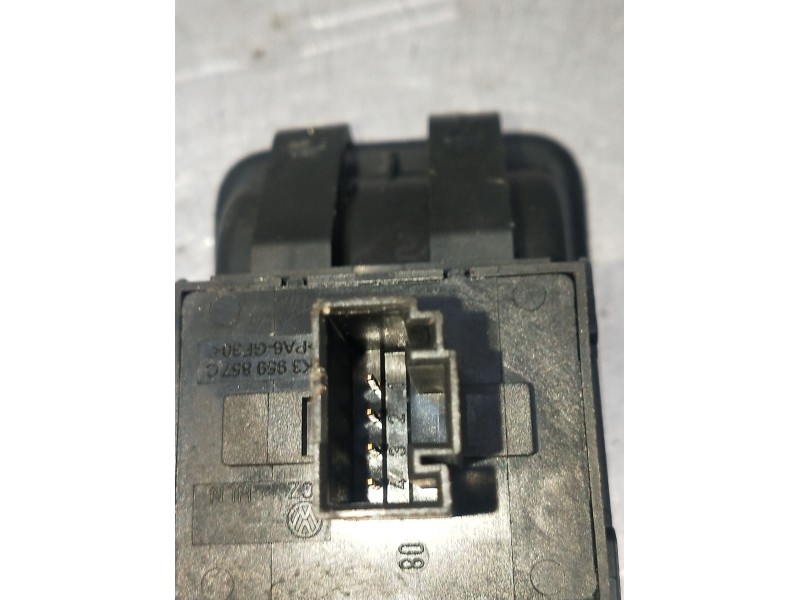 Recambio de mando elevalunas delantero izquierdo para volkswagen caddy iv furgoneta/monovolumen (saa, sah) 2.0 tdi referencia OE