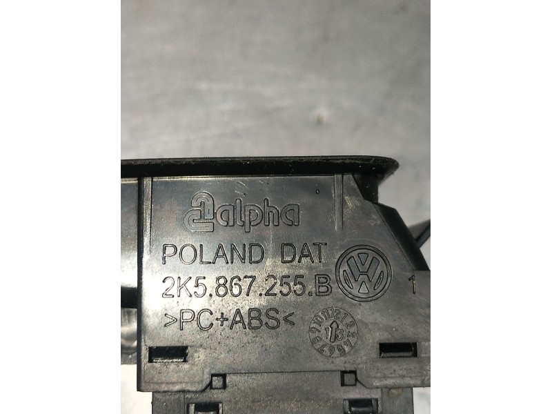 Recambio de mando elevalunas delantero izquierdo para volkswagen caddy iv furgoneta/monovolumen (saa, sah) 2.0 tdi referencia OE