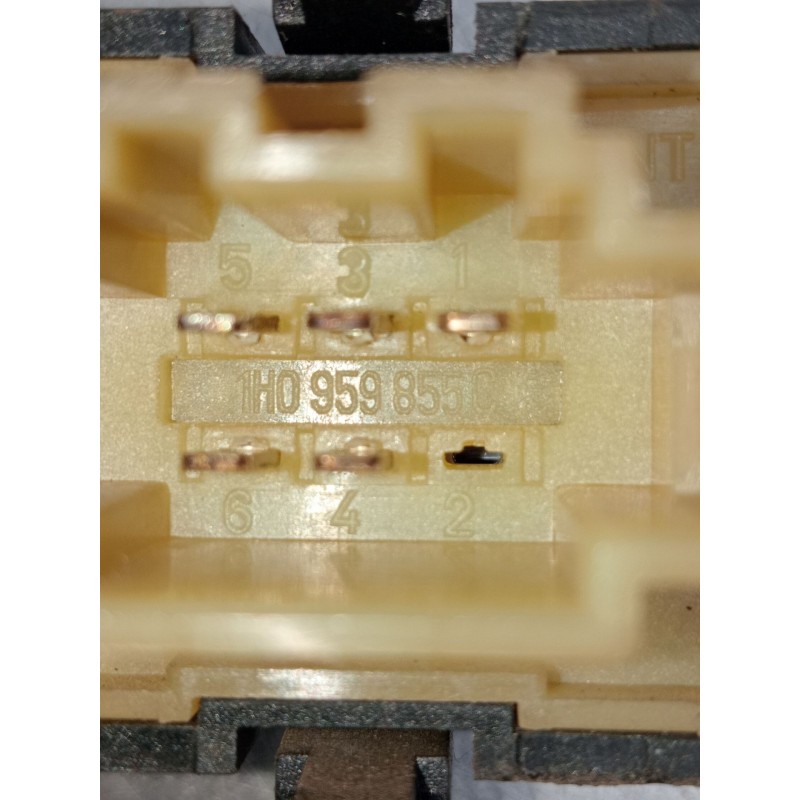 Recambio de mando elevalunas delantero derecho para skoda octavia i (1u2) 1.9 tdi referencia OEM IAM 1H0959855C  1997 4P