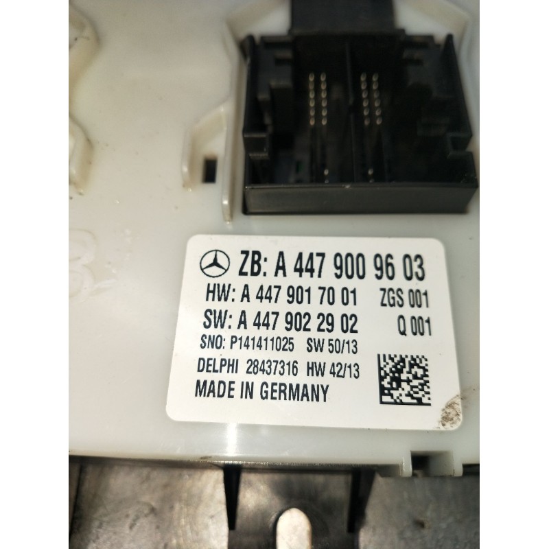 Recambio de modulo electronico para mercedes-benz clase v (w447) v 200 cdi / d (447.811, 447.813, 447.815) referencia OEM IAM A4