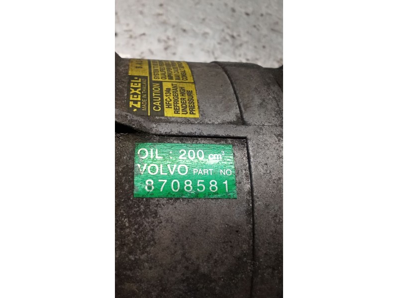 Recambio de compresor aire acondicionado para volvo xc90 i (275) d5 awd referencia OEM IAM 8708581  06