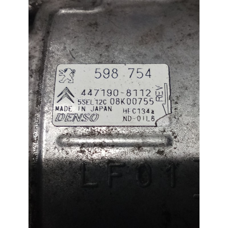 Recambio de compresor aire acondicionado para citroën c4 i (lc_) 1.6 vti 120 referencia OEM IAM 598754 4471908112 06